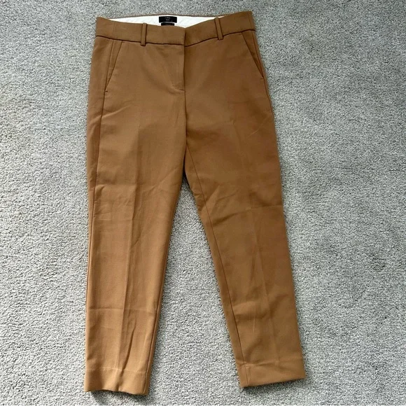 J. Crew Cameron slim cropped pant in four-season stretch NWT Size 10